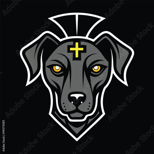 Dog logo vector