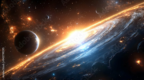 A view from space of a plan...