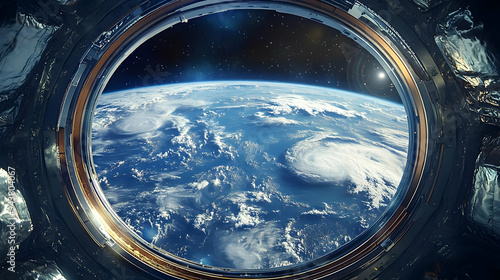 A view of Earth from a spac...