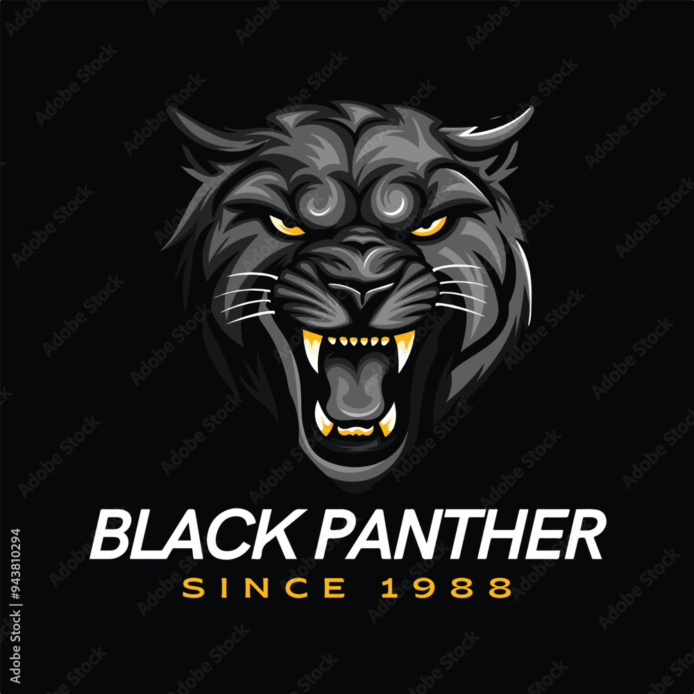 Fototapeta premium tiger head vector