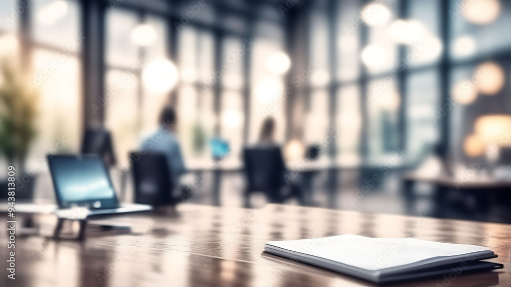 interior of a office with blur effect interior of a office with blur effect