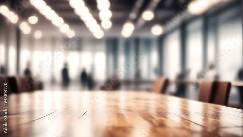 Wallpaper Mural interior of a office with blur effect Torontodigital.ca