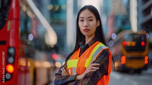 The Worker in Reflective Vest