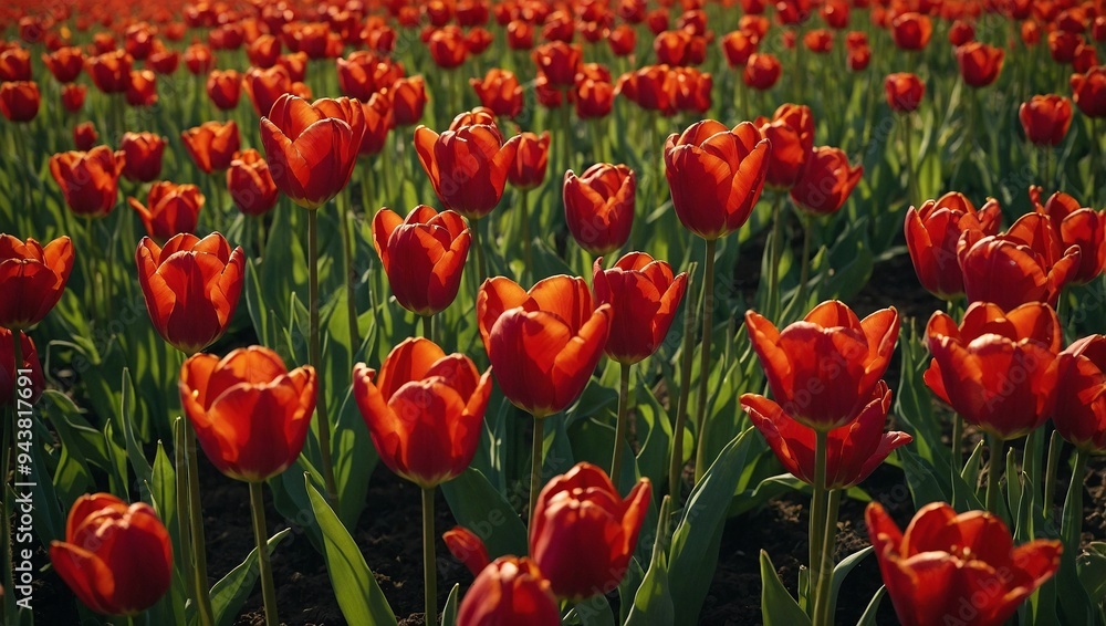 red and yellow tulips red and yellow tulips