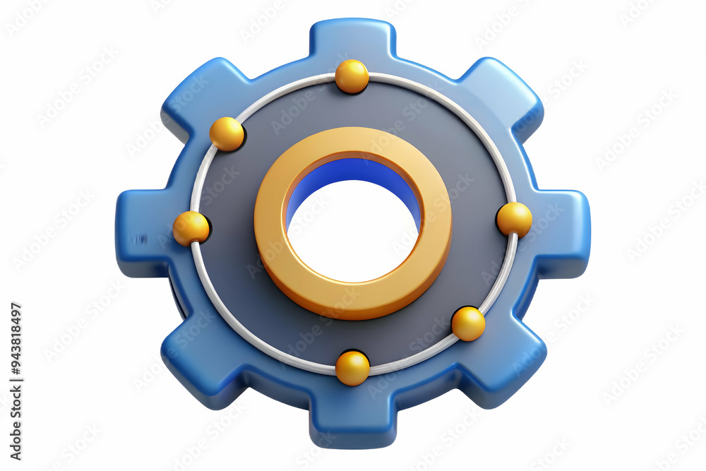 Flat Futuristic gear border with rotating elements and copy space concept as A border frame with a futuristic gear design featuring rotating elements that frame a central copy space. The gears symboli Flat Futuristic gear border with rotating elements and copy space concept as A border frame with a futuristic gear design featuring rotating elements that frame a central copy space. The gears symboli