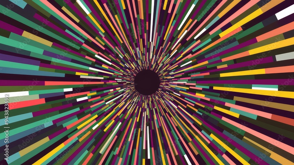 Colorful Abstract Striped Background Illustration Colorful Abstract Striped Background Illustration