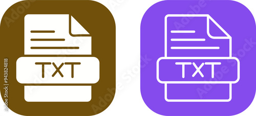 TXT Vector Icon