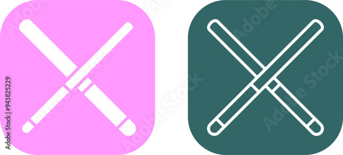 Pool Cue Vector Icon