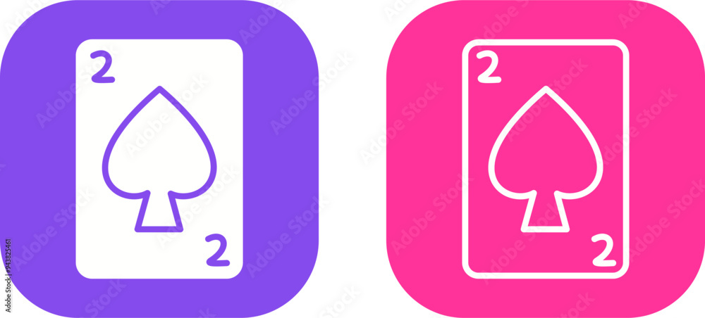 Spades Card Vector Icon Spades Card Vector Icon