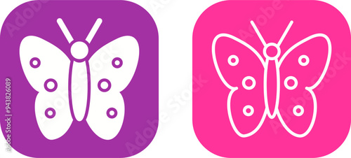 Butterfly Vector Icon