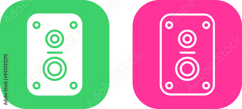 Speaker Vector Icon