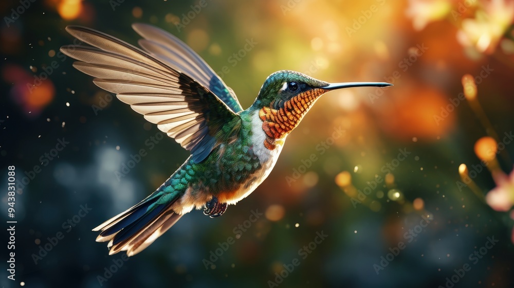 Hummingbird in Flight Hummingbird in Flight