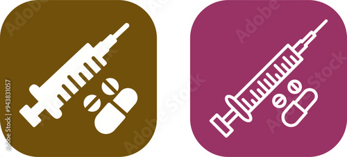 Steroids Vector Icon