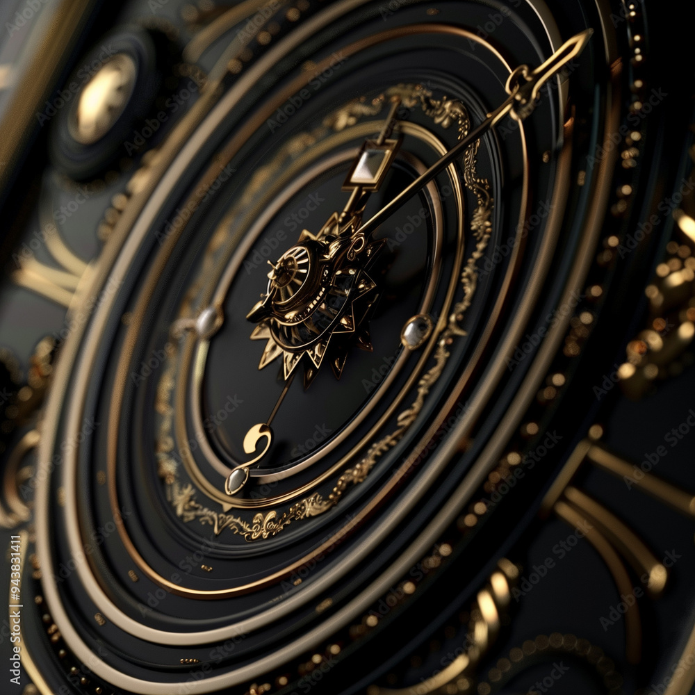 Obraz premium antique clock face