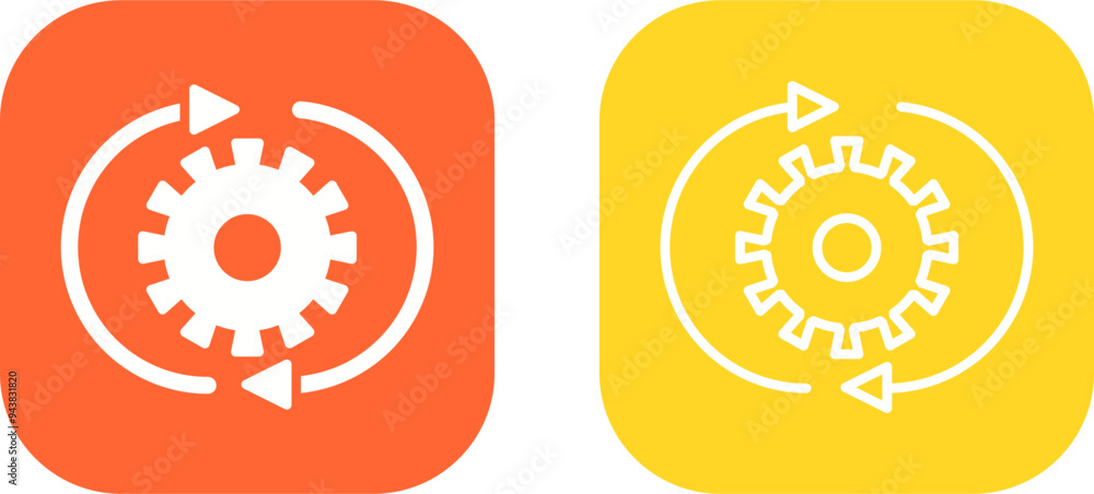 Conversion Setting Vector Icon Conversion Setting Vector Icon