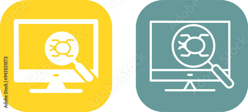 Debugging Vector Icon