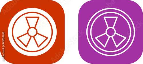 Radiation Vector Icon