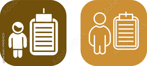 Male Presenter Vector Icon