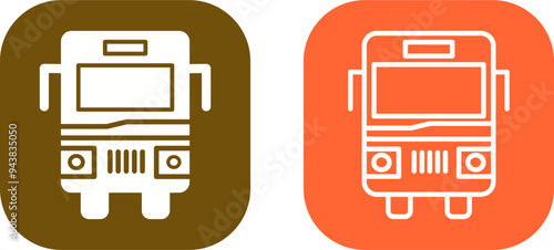 Bus Vector Icon