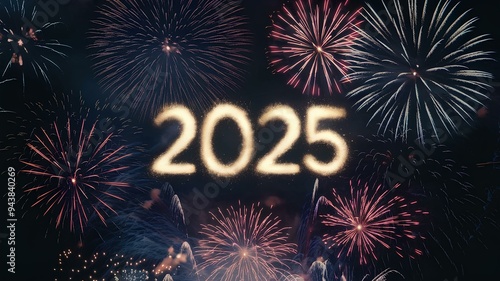  2025 New Year Fireworks Display