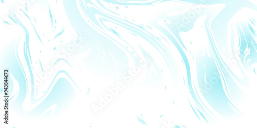 Abstract Pattern white and blue marble texture and background. Liquify Swirl blue and white color art. acrylic pours liquid marble surface design.	