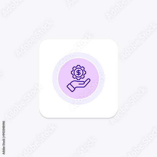 Corporate Development icon, development, growth, expansion, progress, editable vector, pixel perfect, illustrator ai file