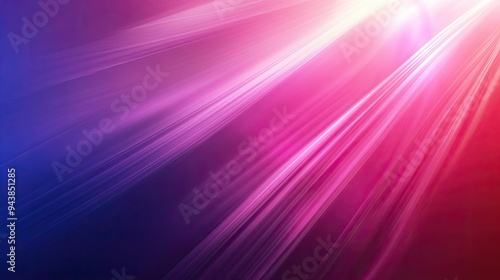 A smooth gradient background transitioning from deep purple to pink, with soft light flares for added depth.