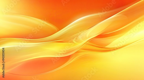 A smooth gradient background with vibrant orange and yellow hues, evoking a warm and energetic atmosphere.