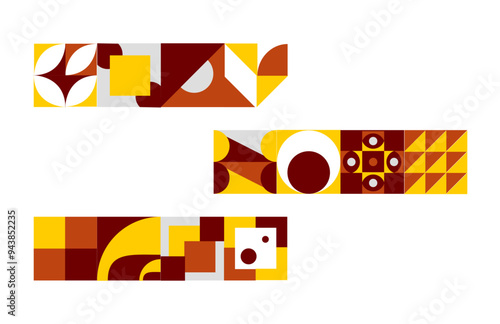 diseño modular geométrico 3