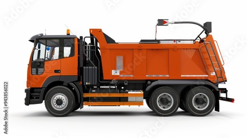 Side Loader on white background