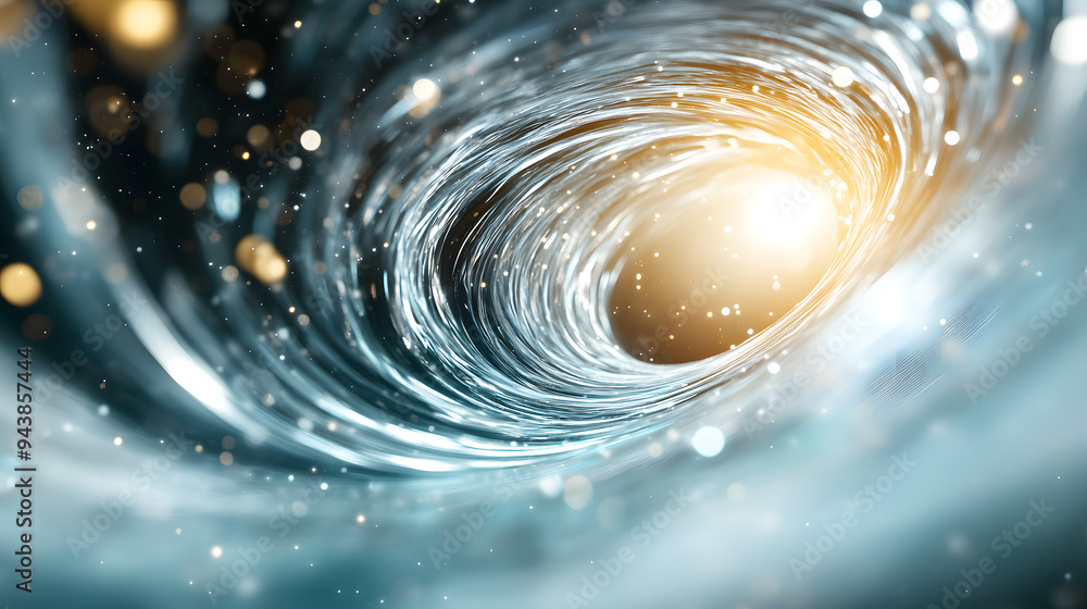 Dark matter vortex absorbing light in deep space Dark matter vortex absorbing light in deep space