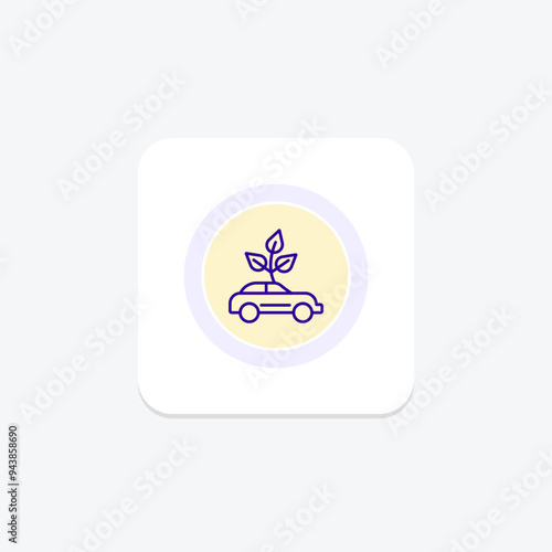 Eco-Friendly Transportation line icon , vector, pixel perfect, illustrator file Free Download Eco-Friendly Transportation line icon , vector, pixel perfect, illustrator file - GFXLoad