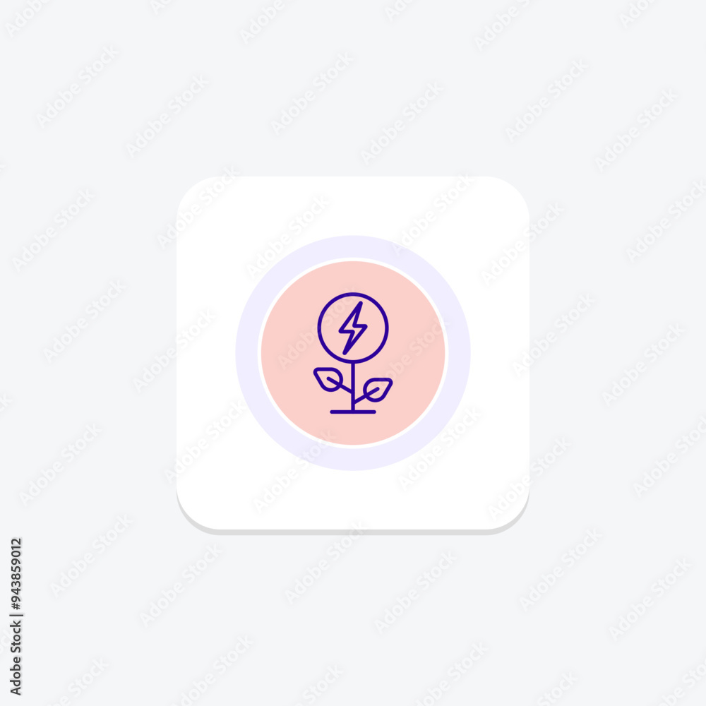 Green Energy Efficiency line icon , vector, pixel perfect, illustrator file Green Energy Efficiency line icon , vector, pixel perfect, illustrator file