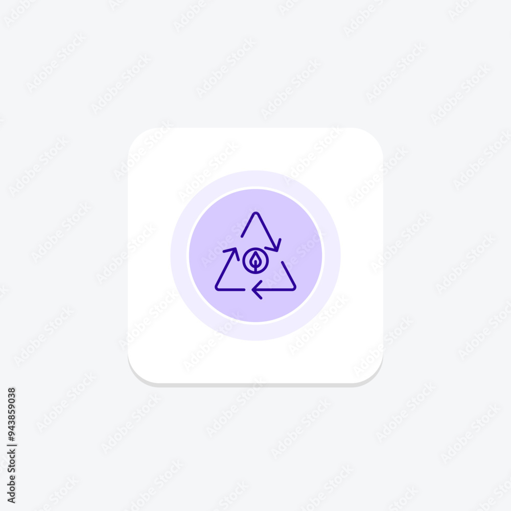 Zero Emission line icon , vector, pixel perfect, illustrator file Zero Emission line icon , vector, pixel perfect, illustrator file