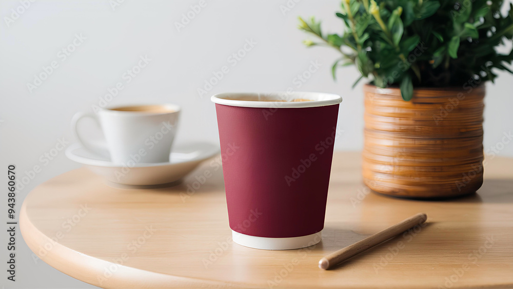coffee cup, on a table, nice background coffee cup, on a table, nice background