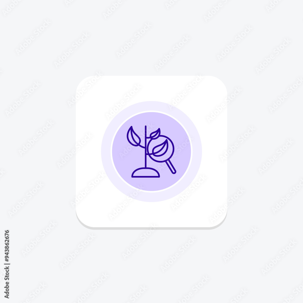 Environmental Research icon, research, environment, study, investigation line icon, editable vector icon, pixel perfect, illustrator ai file Environmental Research icon, research, environment, study, investigation line icon, editable vector icon, pixel perfect, illustrator ai file