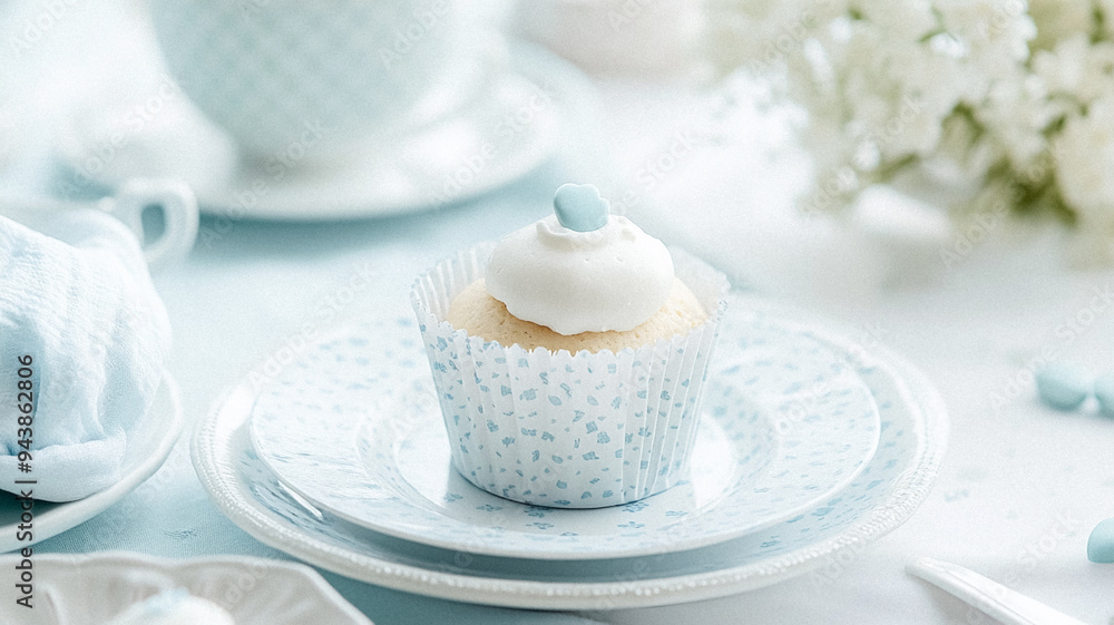 Baby shower or baby welcoming celebration at home, party decor and holiday decoration idea Baby shower or baby welcoming celebration at home, party decor and holiday decoration idea