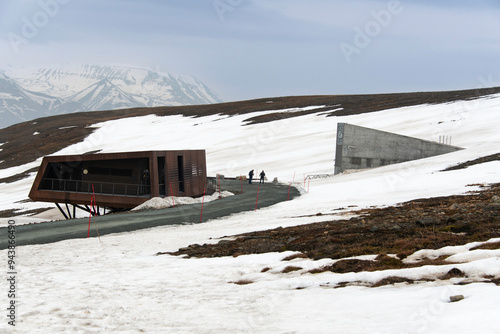 Réserve mondiale de semences du Svalbard, Longyearbyen, archipel du Spitzberg, Svalbard photo