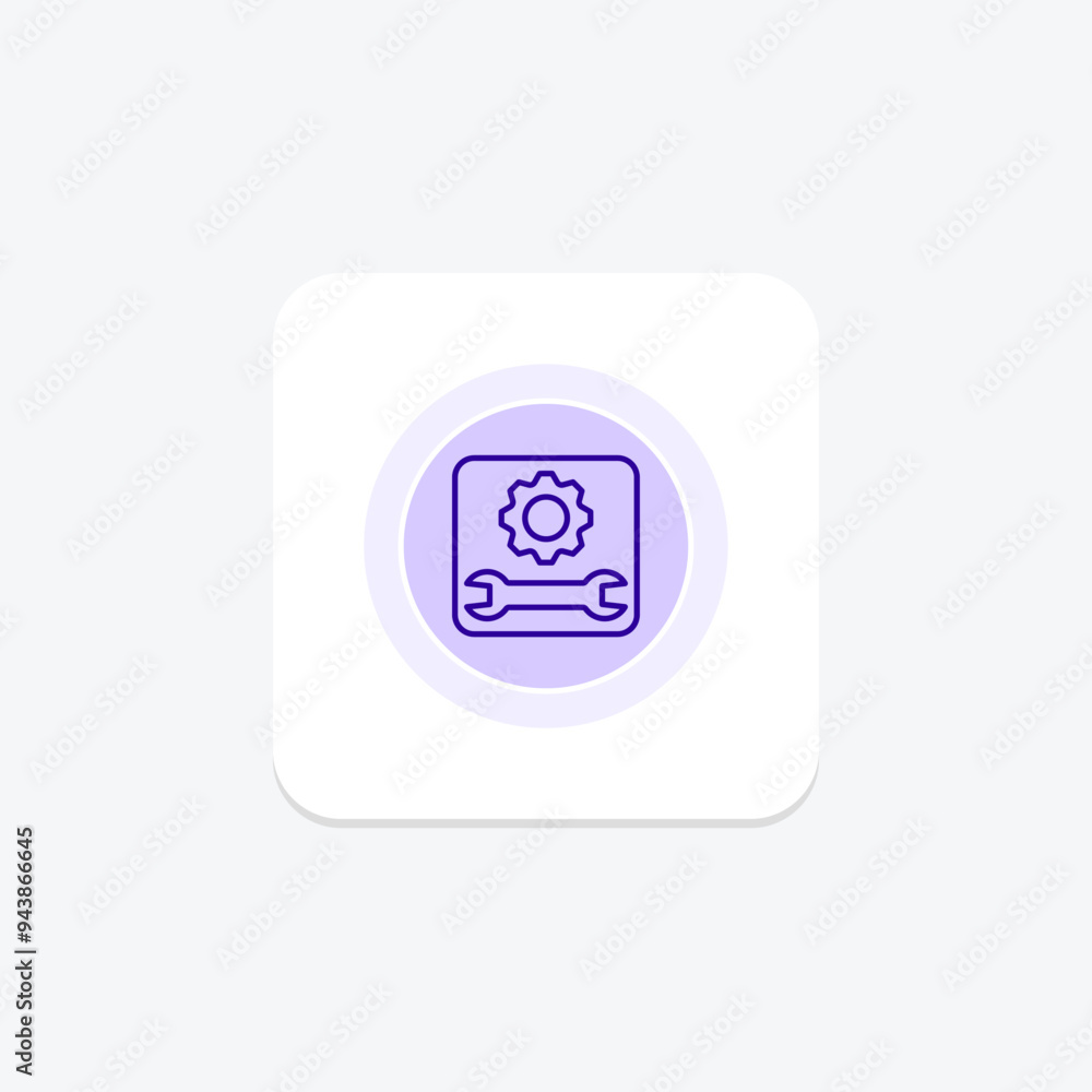 Maintenance line icon , vector, pixel perfect, illustrator file Maintenance line icon , vector, pixel perfect, illustrator file