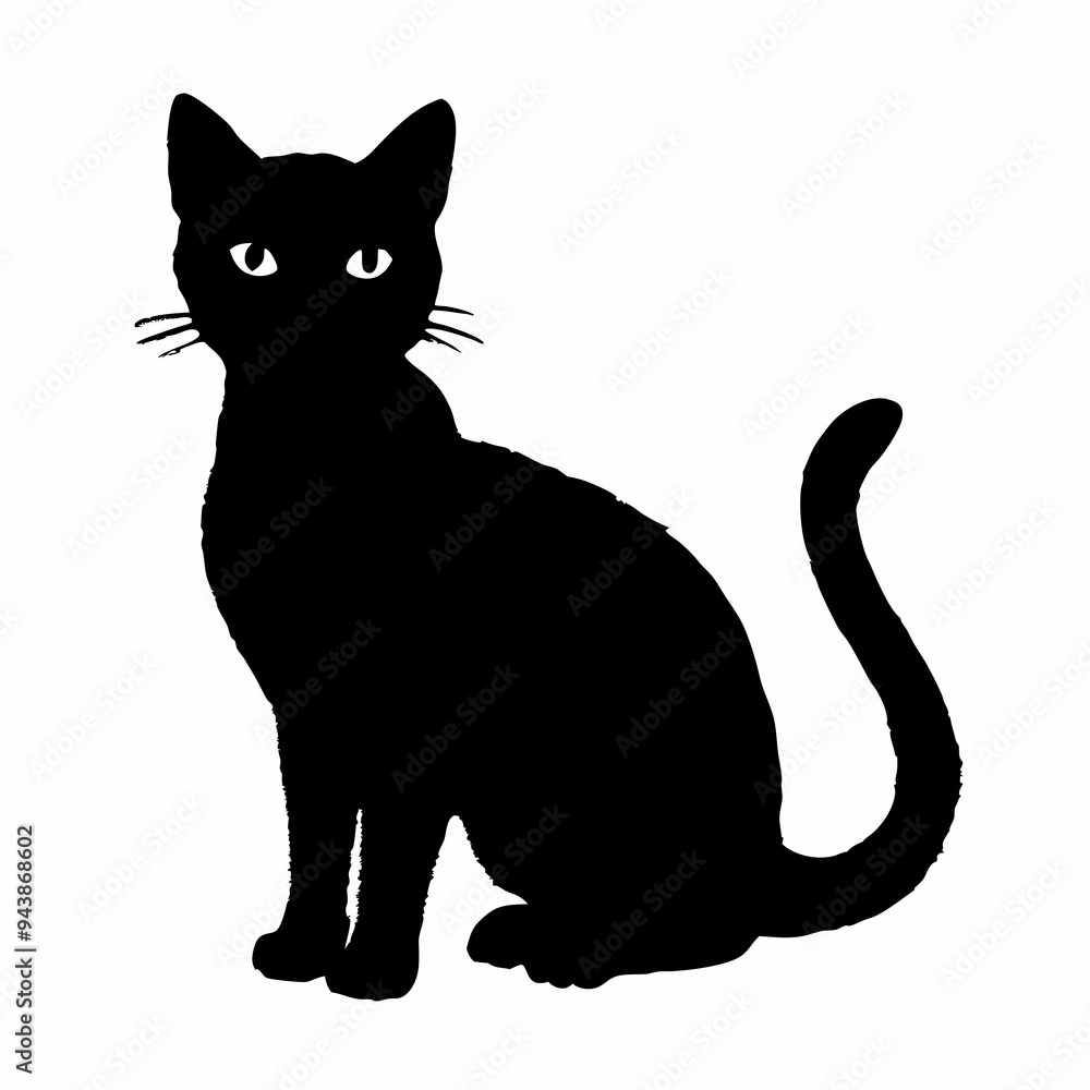 cat silhouette black vector SVG cat silhouette black vector SVG