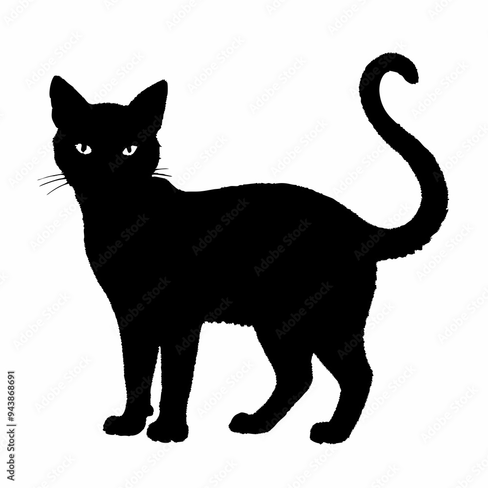 cat silhouette black vector SVG cat silhouette black vector SVG