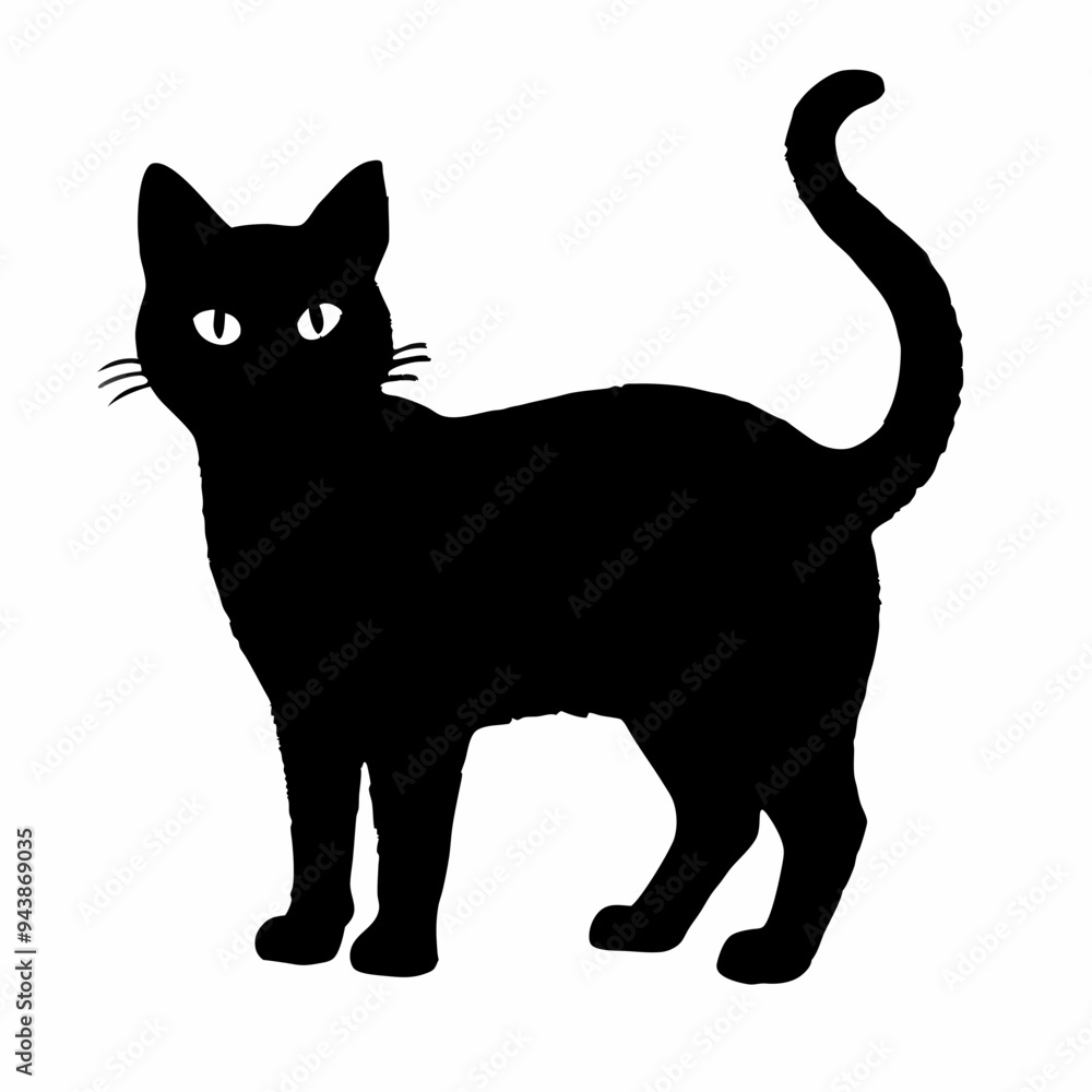cat silhouette black vector SVG cat silhouette black vector SVG
