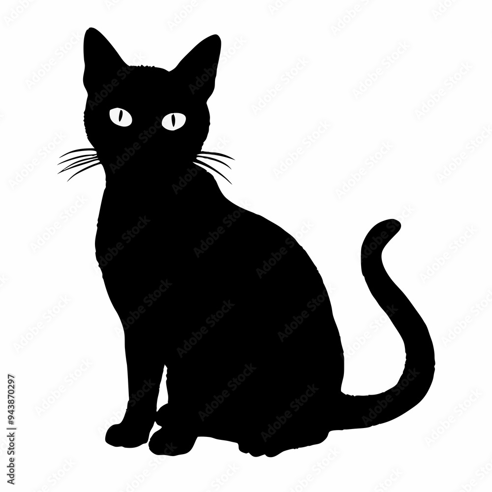 cat silhouette black vector SVG cat silhouette black vector SVG