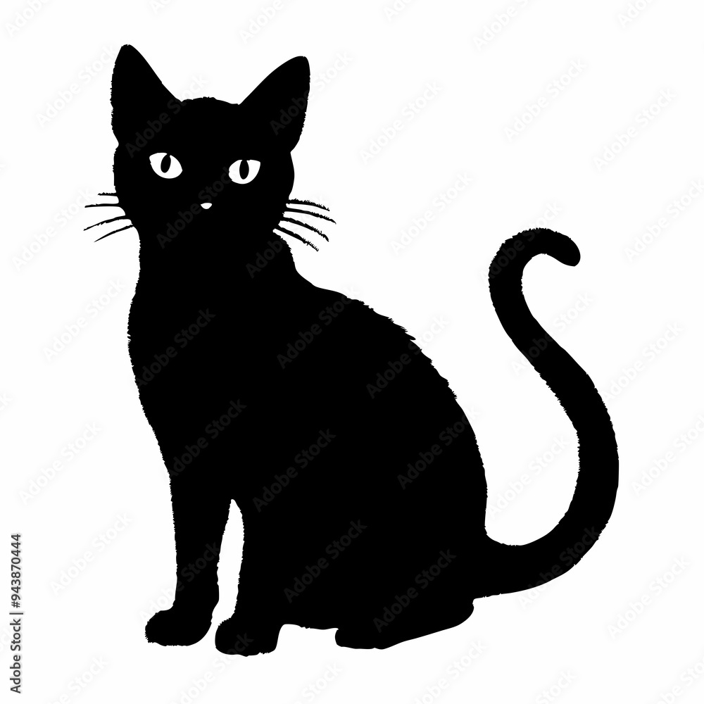 cat silhouette black vector SVG cat silhouette black vector SVG