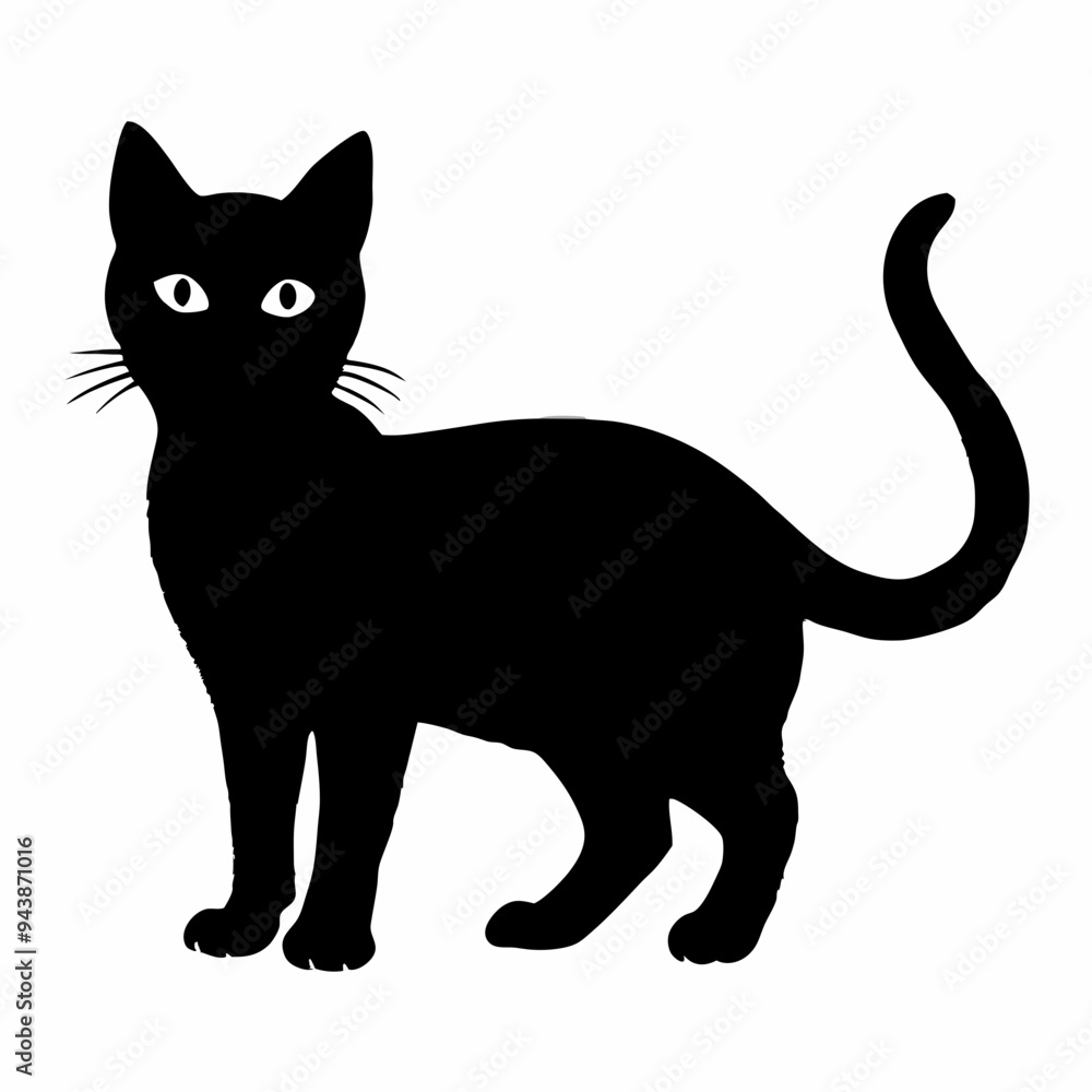 cat silhouette black vector SVG cat silhouette black vector SVG