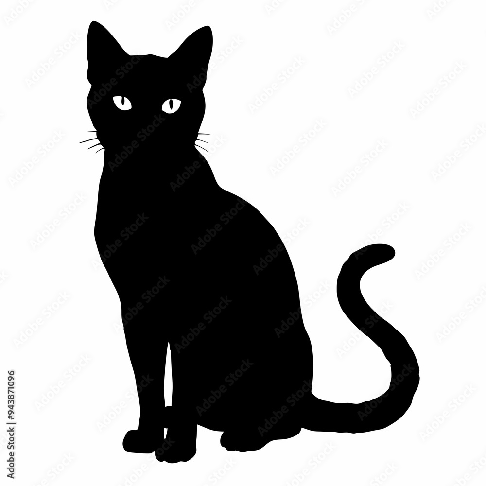 cat silhouette black vector SVG cat silhouette black vector SVG