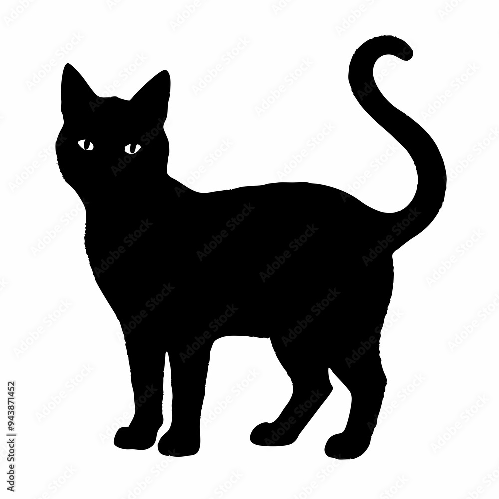 cat silhouette black vector SVG cat silhouette black vector SVG