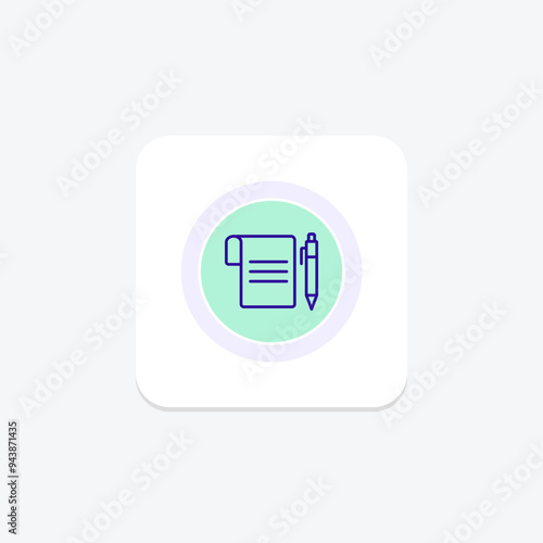 Trade Association line icon , vector, pixel perfect, illustrator file