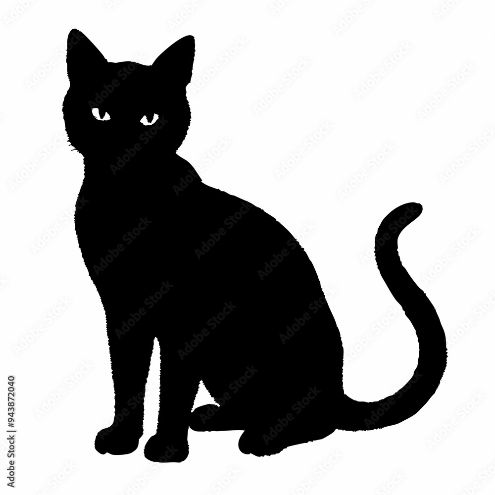 cat silhouette black vector SVG cat silhouette black vector SVG