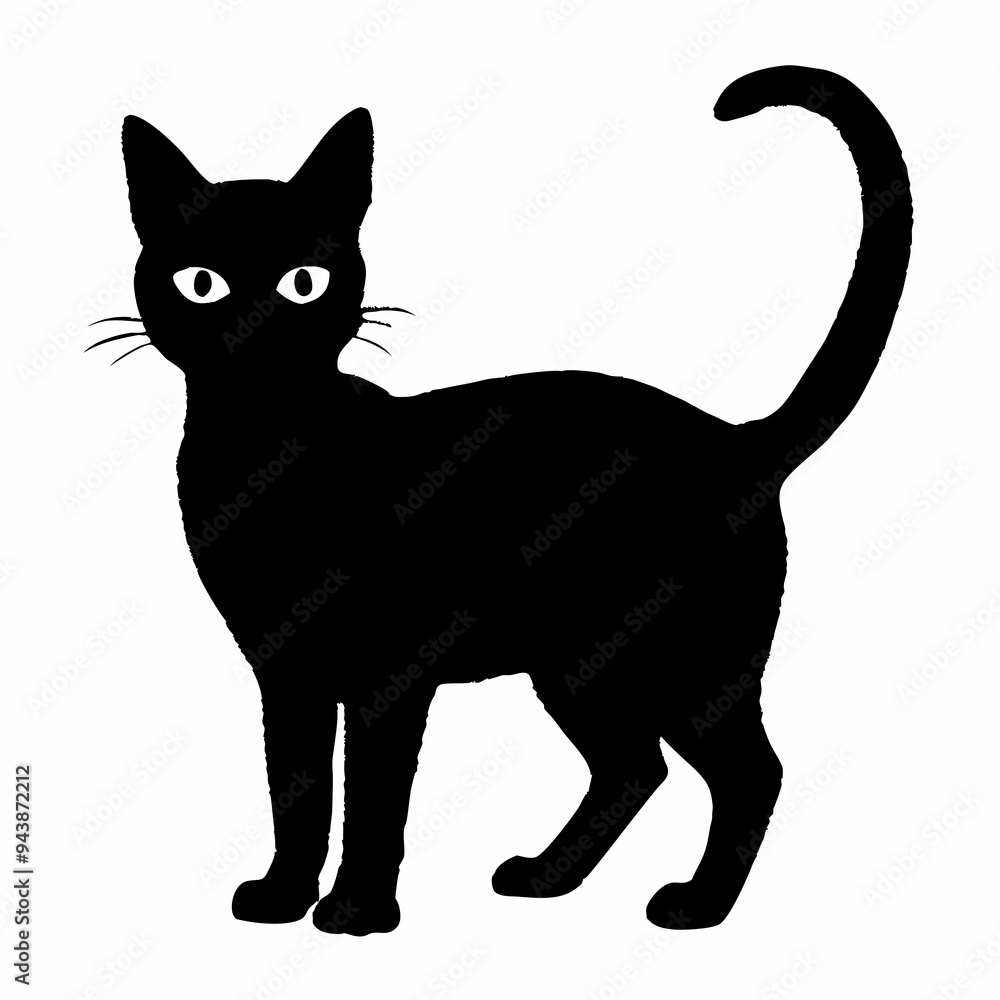 cat silhouette black vector SVG cat silhouette black vector SVG